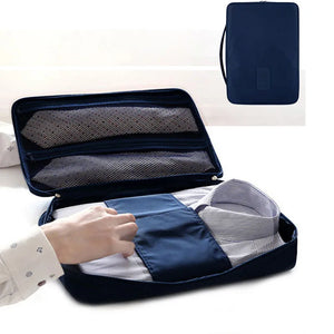6PCS Men's Travel Shirt Packing Tote Organizer Cubes Luggage