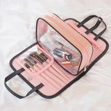 6PCS Women Cosmetic Bag High Capacity Travel Wash Pouch Makeup Bag