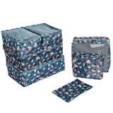 6SETS Packing Cube Travel Bag Set Large Capacity Clothing Sorting Organizer