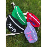 Kids Personalized Name Funny Pack Waist Bag for Boy or Girl