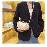 Round Hobo Crossbody Bag Women Shoulder Bag Top Handle Handbag Green Purple