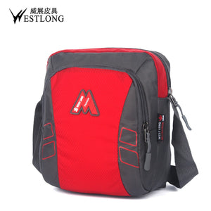 Hot Women Men Leisure Shoulder Bag Nylon Waterproof Travel Zipper