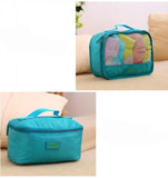 7PCS Mesh Pouch Waterproof Bag in Bag Portable Travel Organizers