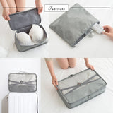 7Pcs Travel Bag Set Foldable Storage Organizer Luggage Bags For Women
