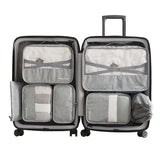 7Pcs Travel Bag Set Foldable Storage Organizer Luggage Bags For Women