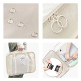 7Pcs Travel Clothes Classification Storage Bag Packing Cube Organizer Pouch