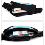 Waterproof Sport Waist Bag for Men Women, Running Belt Gym Fitness Hip Bag