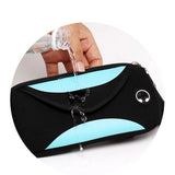 7inch Sport Runnning Waist Bag,Waterproof Outdoor Sport Jogging Belt Hip Bag