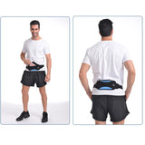 Waterproof Sport Waist Bag for Men Women, Running Belt Gym Fitness Hip Bag