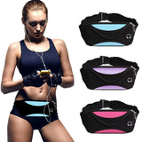 Waterproof Sport Waist Bag for Men Women, Running Belt Gym Fitness Hip Bag