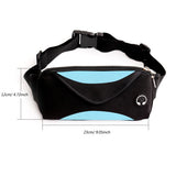 7inch Sport Runnning Waist Bag Waterproof Hip Bag
