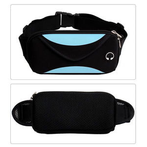 7inch Sport Runnning Waist Bag Waterproof Hip Bag