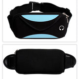 7inch Sport Running Waist Bag, Waterproof Outdoor Jogging Belt Hip Bag