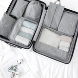 7pcs Clothes Storage Bags Multifunctional Waterproof Toiletry Stor