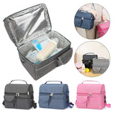 8.4L Waterproof Kids Storage Bag Insulated Thermal Lunch Box Cooler