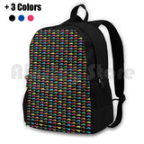 Citroen 2Cv Outdoor Hiking Backpack Vintage Cars
