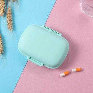 8 Grids Mini Organizer Container for Tablets Travel Pill Box