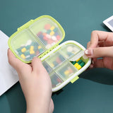 8 Grids Mini Organizer Container for Tablets Travel Pill Box