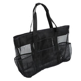 Large Beach Bag Mesh Durable Waterproof Tote Beach Towel Bag
