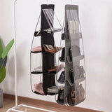 Hanging Handbag Organizer Storage Holder 8 Pockets Shelf Bag