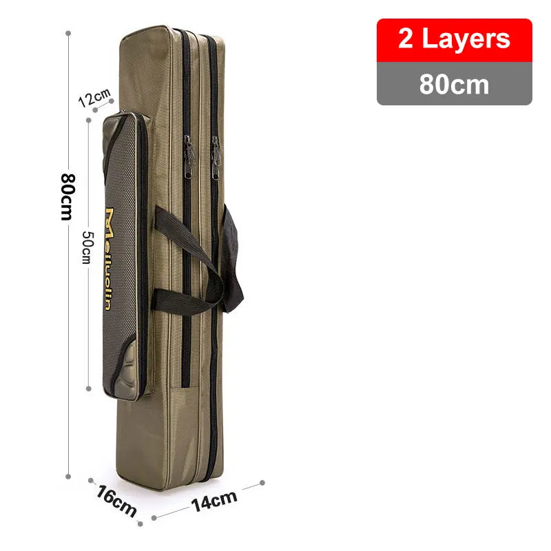 Portable Foldable Fishing Rod Carrier Bag