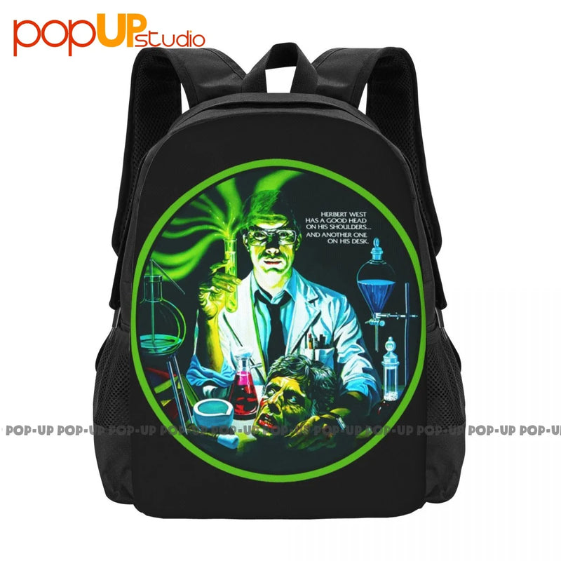 80's H.P. Lovecraft Horror Re-Animator Backpack Large Capacity