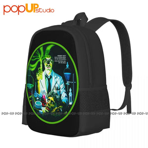80's H.P. Lovecraft Horror Re-Animator Backpack Large Capacity