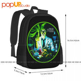 80's H.P. Lovecraft Horror Re-Animator Backpack Large Capacity