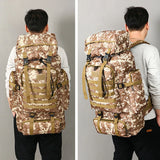 80L Military Backpack Large Capacity Travel Bag