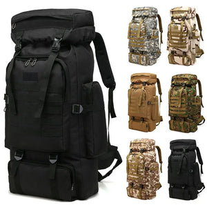 80L Military Backpack Large Capacity Travel Bag