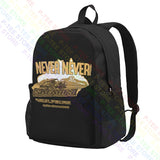 80S Film Crocodile Dundee Inspired Large Capacity Backpack
