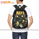 80S Kiss Tour Concert Kiss Backpack Large Capacity Bookbag