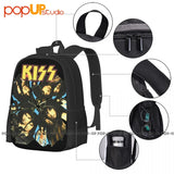 80S Kiss Tour Concert Kiss Backpack Large Capacity Bookbag