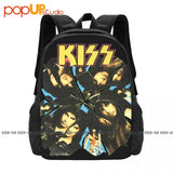 80S Kiss Tour Concert Kiss Backpack Large Capacity Bookbag