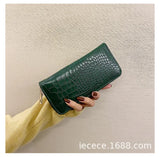 Colorful PU Wallet Casual Zipper Handbag Lady Girl Birthday Gift