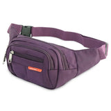 8PCS Women's Fanny Pack Waist Bag Hip Phone Pouch
