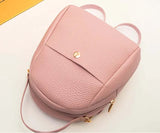 8PCS Small Women Backpack Mini Shoulder Bag Female Back Pack for Ladies Girls