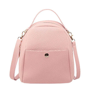 8PCS Small Women Backpack Mini Shoulder Bag Female Back Pack for Ladies Girls