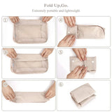 8Pcs Travel Clothes Classification Storage Bag Packing Cube Shoe Underwear Toile