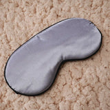 9 Colors Silk Sleep Eye Mask Travel Padded Shade Cover