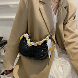 Stone Pattern Bags Chain Women Shoulder Bag