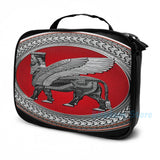 Assyrian Winged Bull & Lamassu USB Charge Backpack Men Women Travel