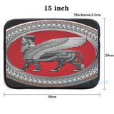 Assyrian Winged Bull & Lamassu USB Charge Backpack Men Women Travel