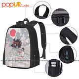 90S Anime Lofi Soft Grunge Manga Backpack Large Capacity