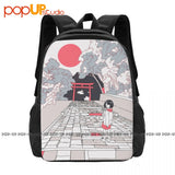 90S Anime Lofi Soft Grunge Manga Backpack Large Capacity