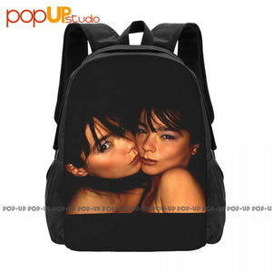 90S Bjork Twin Music Electronic Reprint Backpack Large Capacity Softback