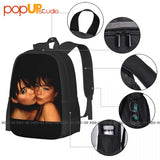 90S Bjork Twin Music Electronic Reprint Backpack Large Capacity Softback