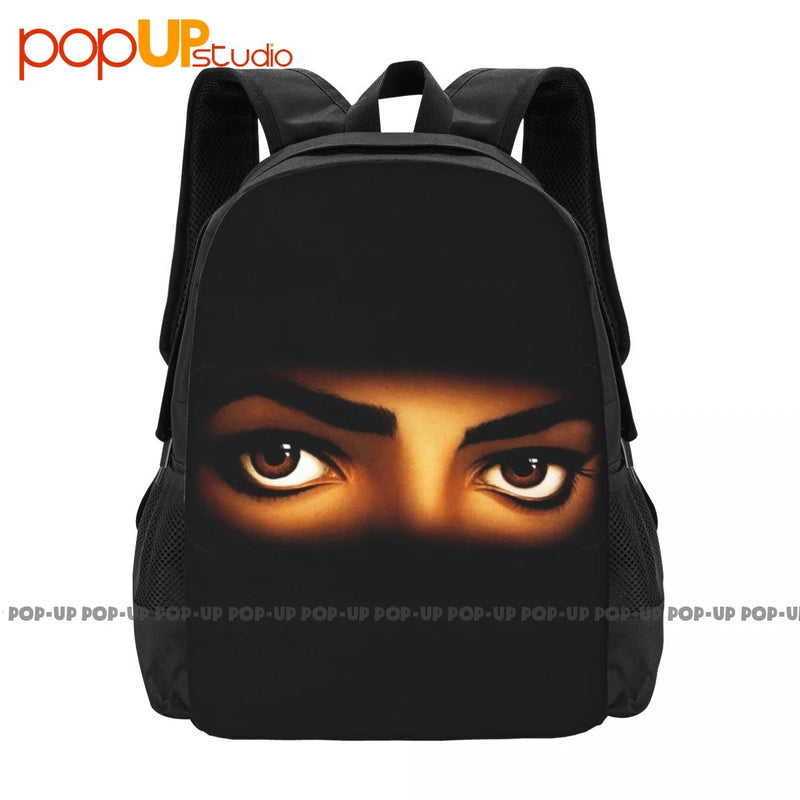 90S MJ Dangerous World Tour Backpack Large Capacity Schoolbag