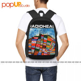 90S Radio Head Discography Backpack Large Capacity Art Print Sports Bag