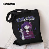 90s Goth Gothic Shopping Bag Graphic Tote Harajuku Shopper Bag